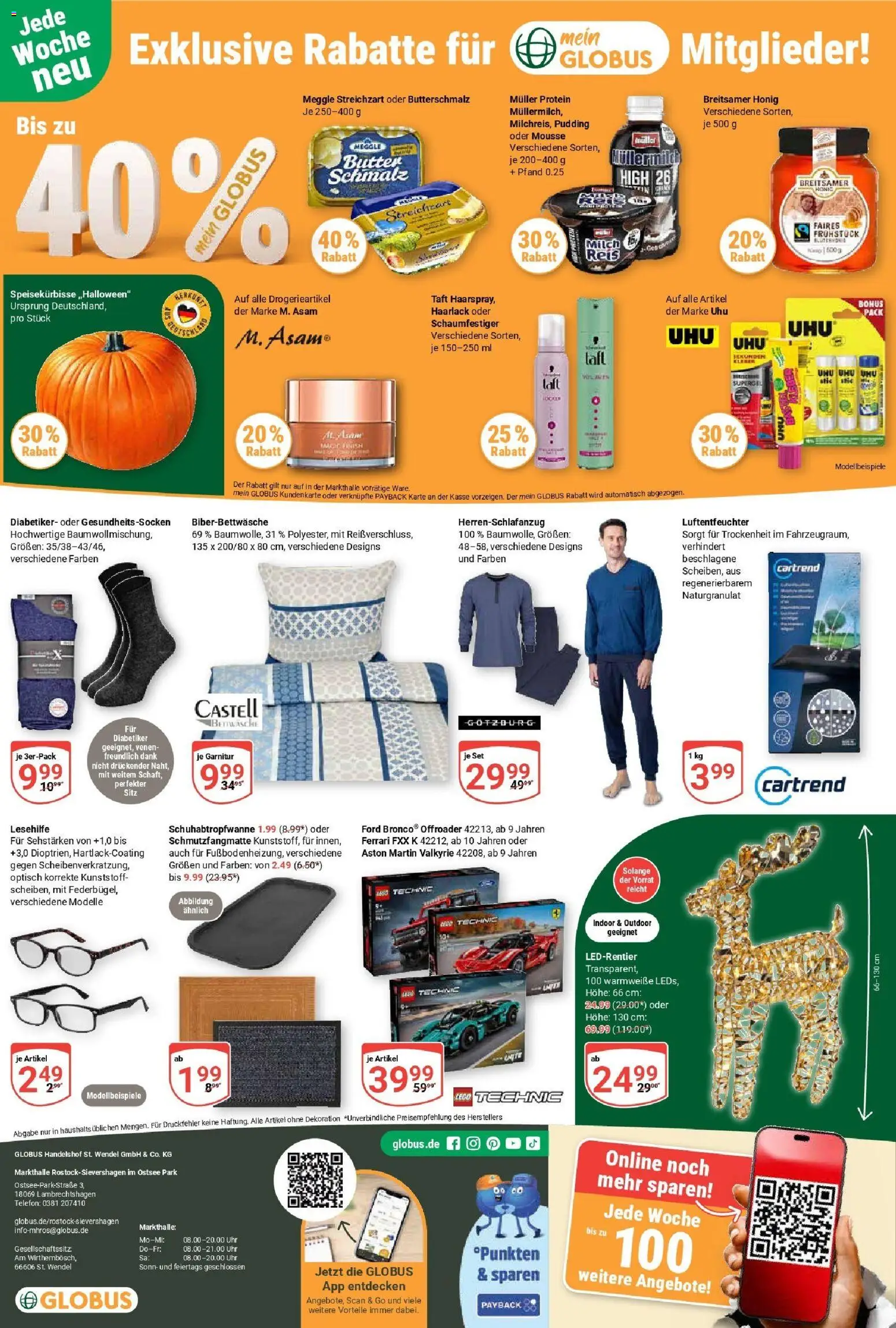Globus prospekt Lambrechtshagen	 – gültig ab 26.10.2025 | Seite: 31 | Produkte: Butterschmalz, Schmutzfangmatte, Finish, Uhr