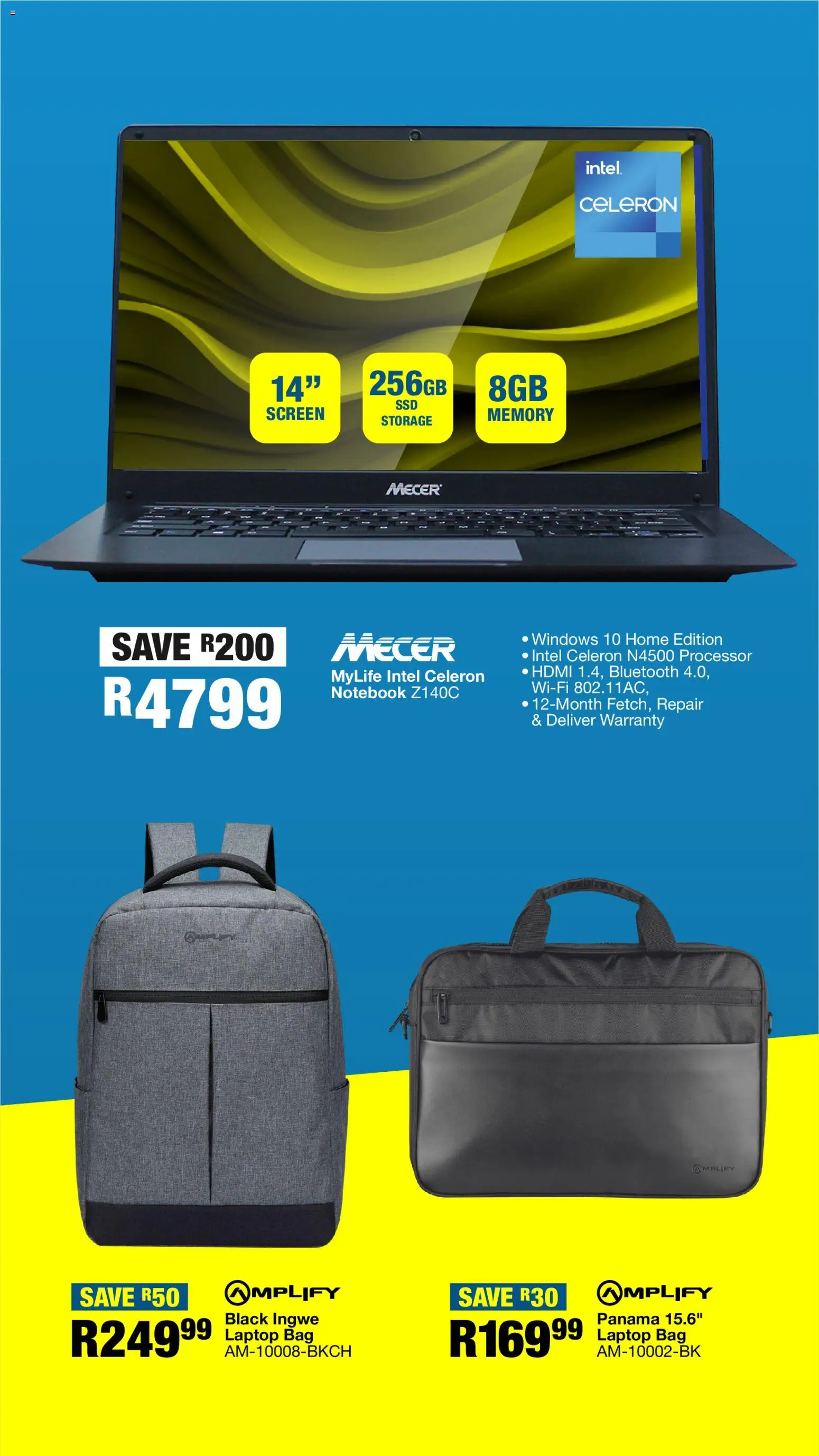 New OK Furniture catalogue – valid from 05.01.2026 | Page: 23 | Products: Notebook, Bag, Laptop