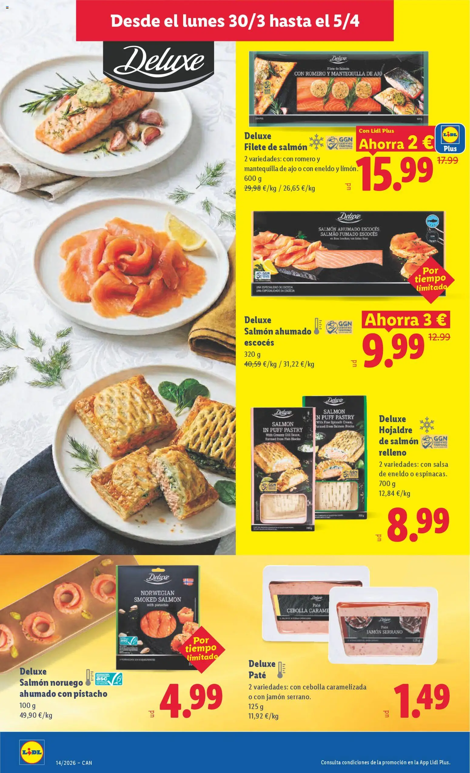 Lidl folleto │ válido desde el 30.03.2026 | Página: 10 | Productos: Jamón, Παγωμένο τσάι, Παιχνίδια, Συσκευή ροής
