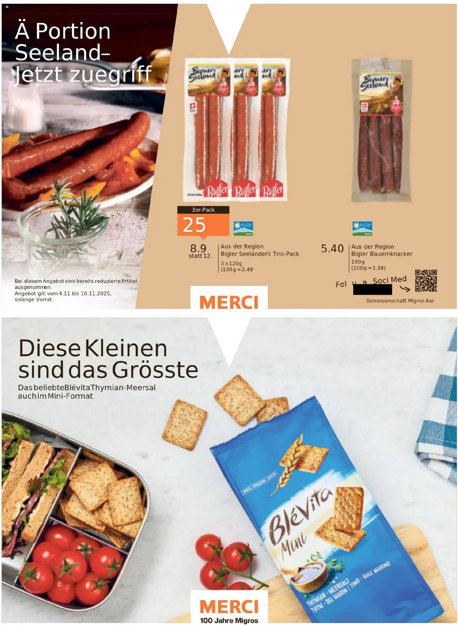 Migros Migros-Magazin-45-2025-d-AA – gültig ab 04.11.2025 | Seite: 52