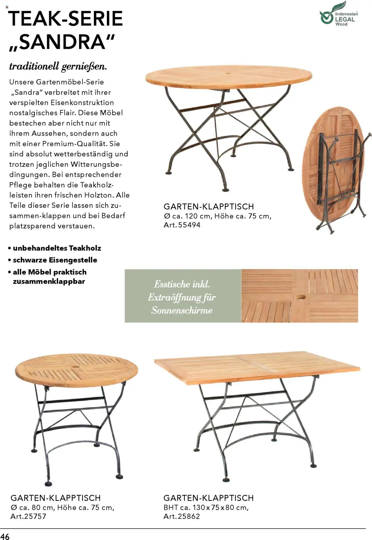 Rahaus Prospekt Gartenmöbel – gültig ab 07.04.2025 | Seite: 46