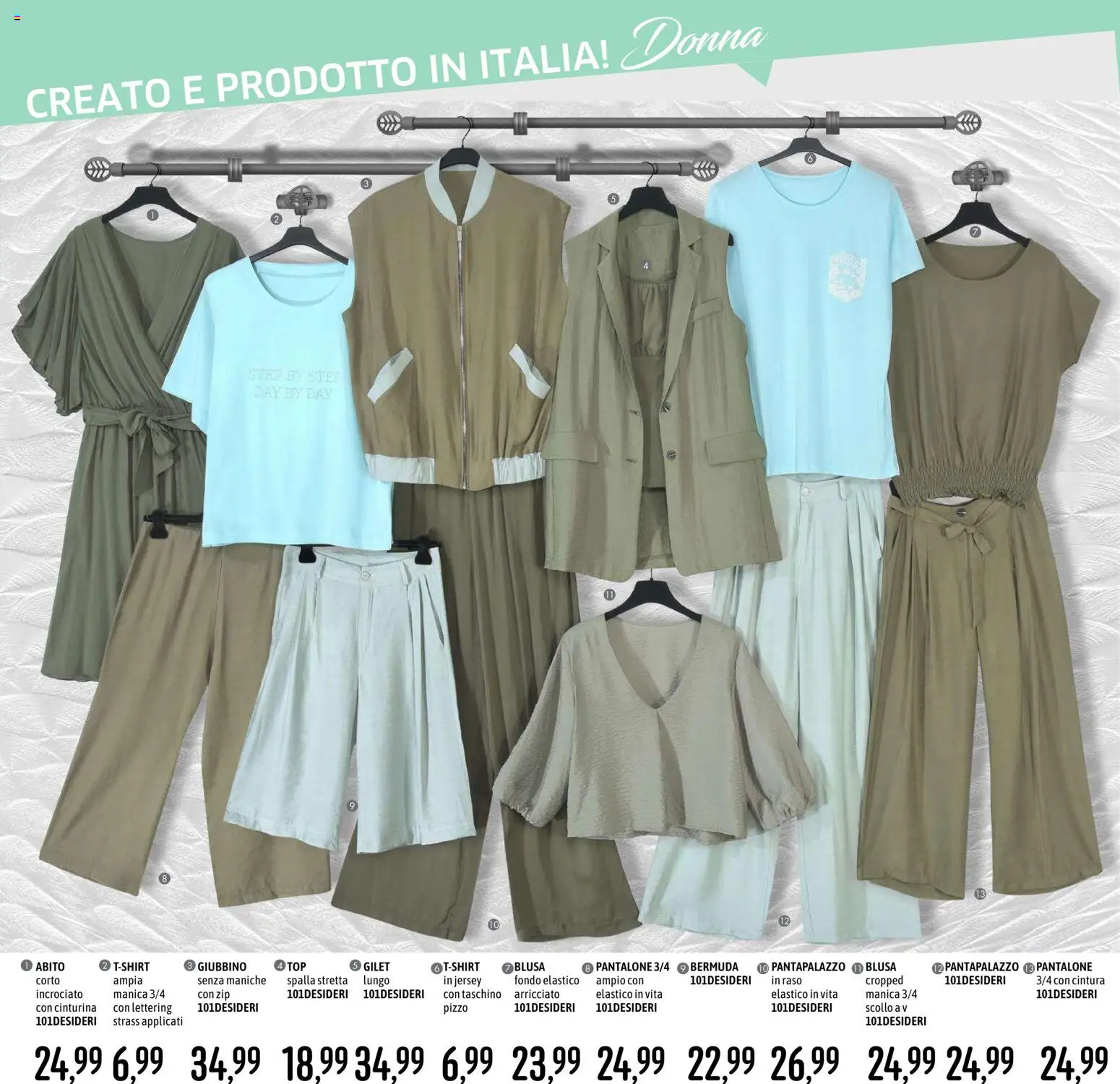 Volantino Emisfero del 12.03.2026 | Pagina: 31 | Prodotti: Abito, Cintura, Gilet, Blusa