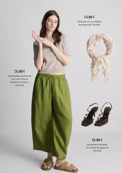 Vista previa Primark catálogo válido desde el 01.04.2026 | Página: 2 | Productos: Pañuelo, Pantalones, Sandalias