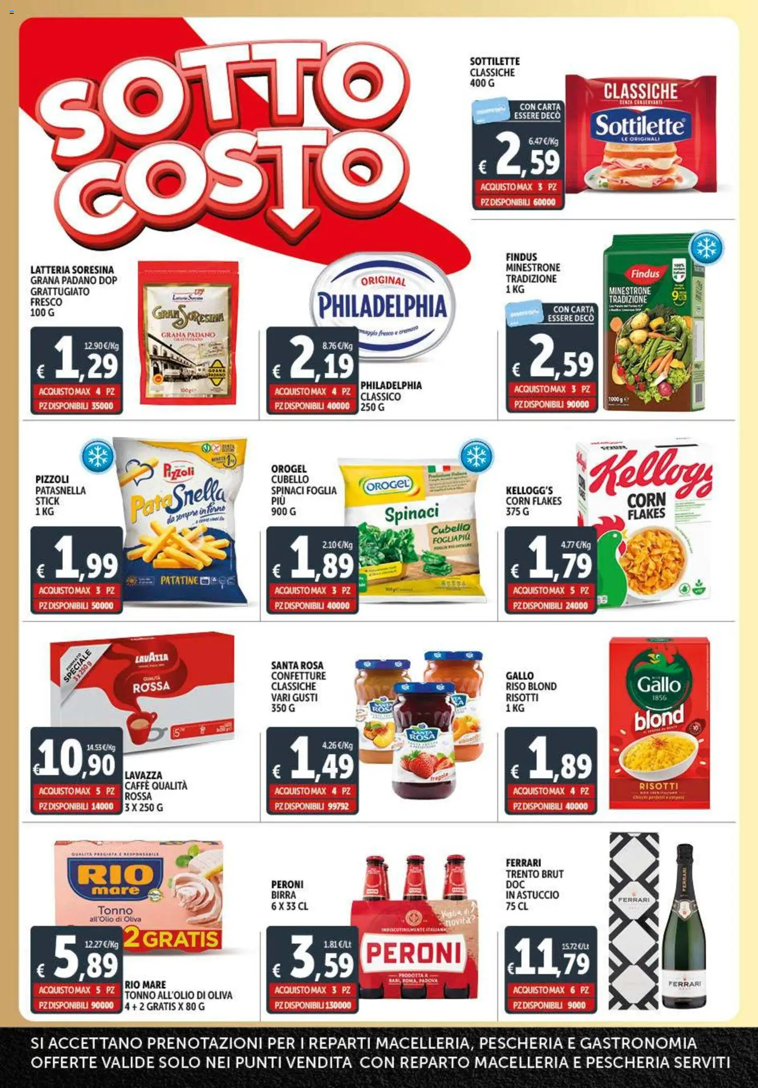 Volantino Decò del 07.11.2025 | Pagina: 2 | Prodotti: Birra, Fragole, Patatine, Grana Padano