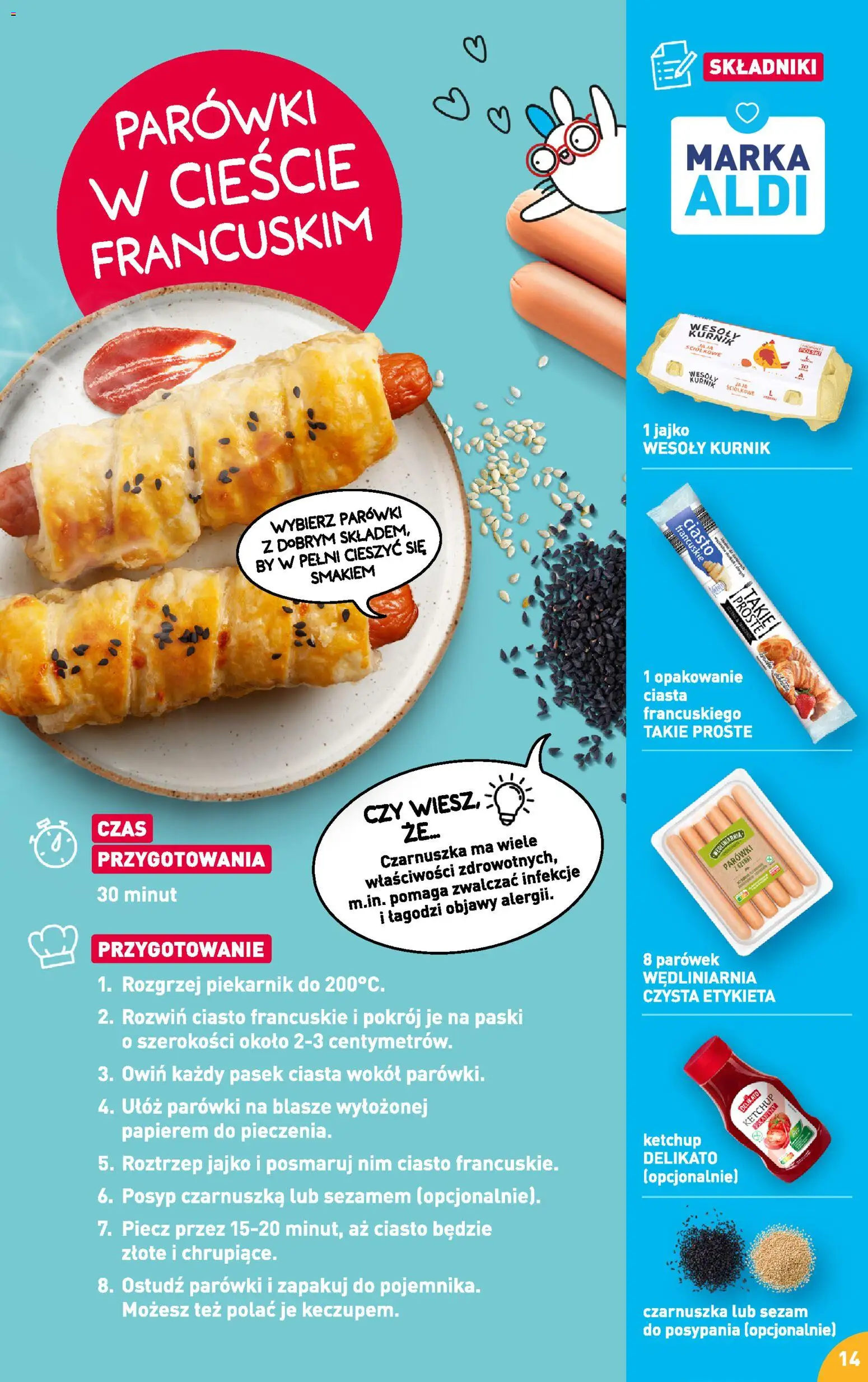Aldi Polsko leták - Przepisy na pyszne śniadanie od 23.02.2026 | Strana: 14
