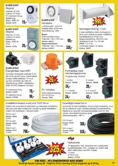 Harald Nyborg - Tilbudsavis gyldig fra 19.02.2026 | Side: 27 | Produkter: TV, Ventilator, Søm, Kabel