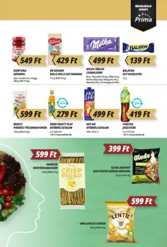 CBA Príma Akciós újság - amely érvényes a következő dátumtól: 19.02.2026 | Oldal: 5 | Termékek: Rizstészta, Meggy, Chipsek, Lencse