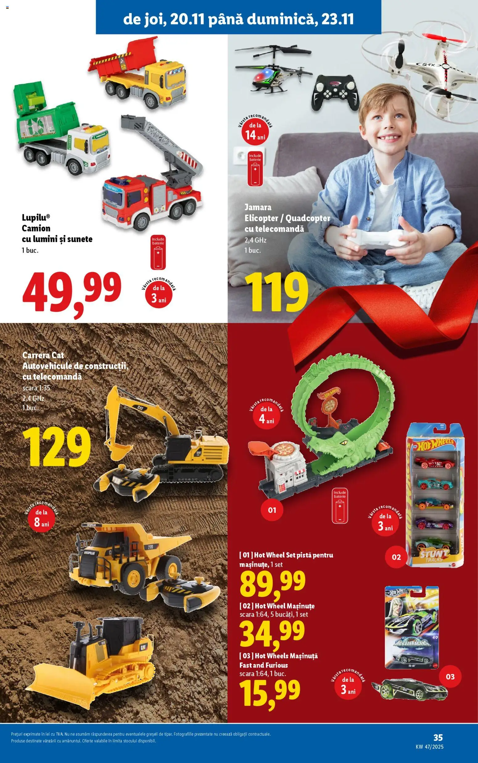 Noul catalog Lidl – valabil de la 17.11.2025 | Pagină: 9 | Produse: Scară, Baterie