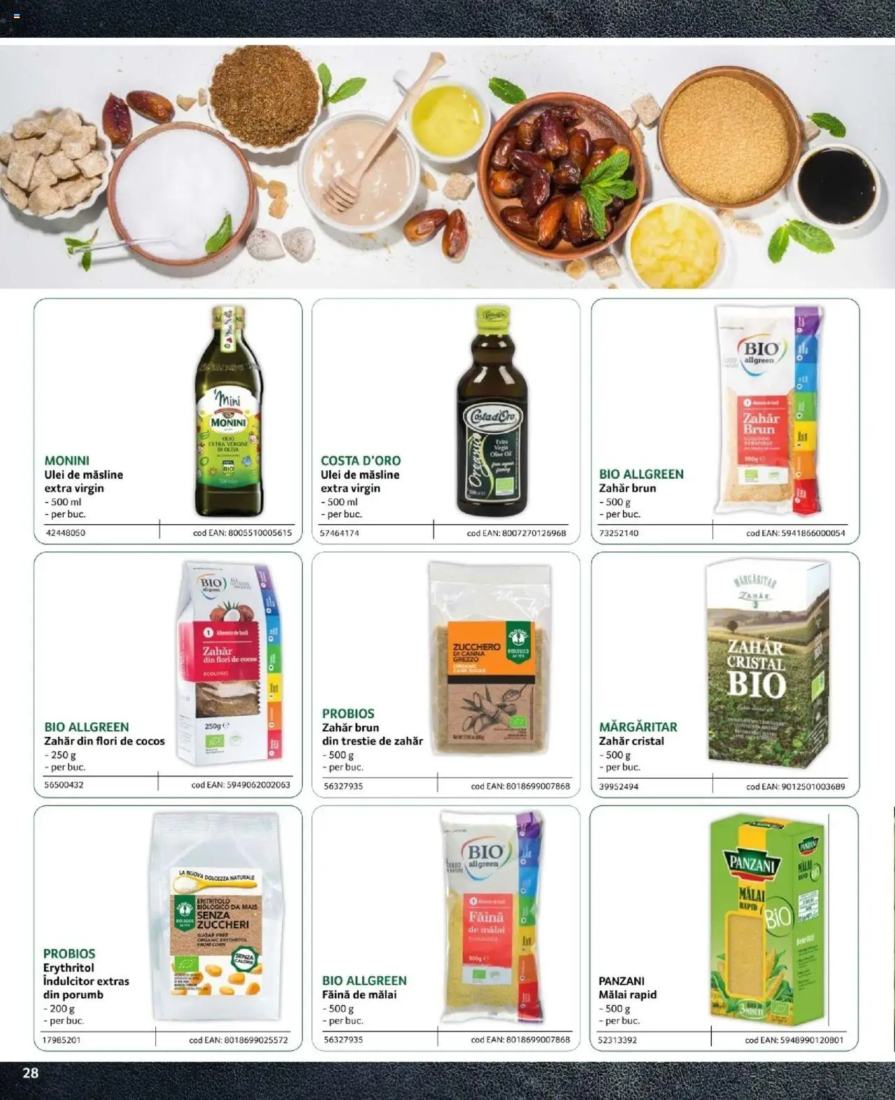 Noul catalog Selgros – valabil de la 09.02.2024 | Pagină: 28 | Produse: Ulei, Mălai, Porumb, Zahăr