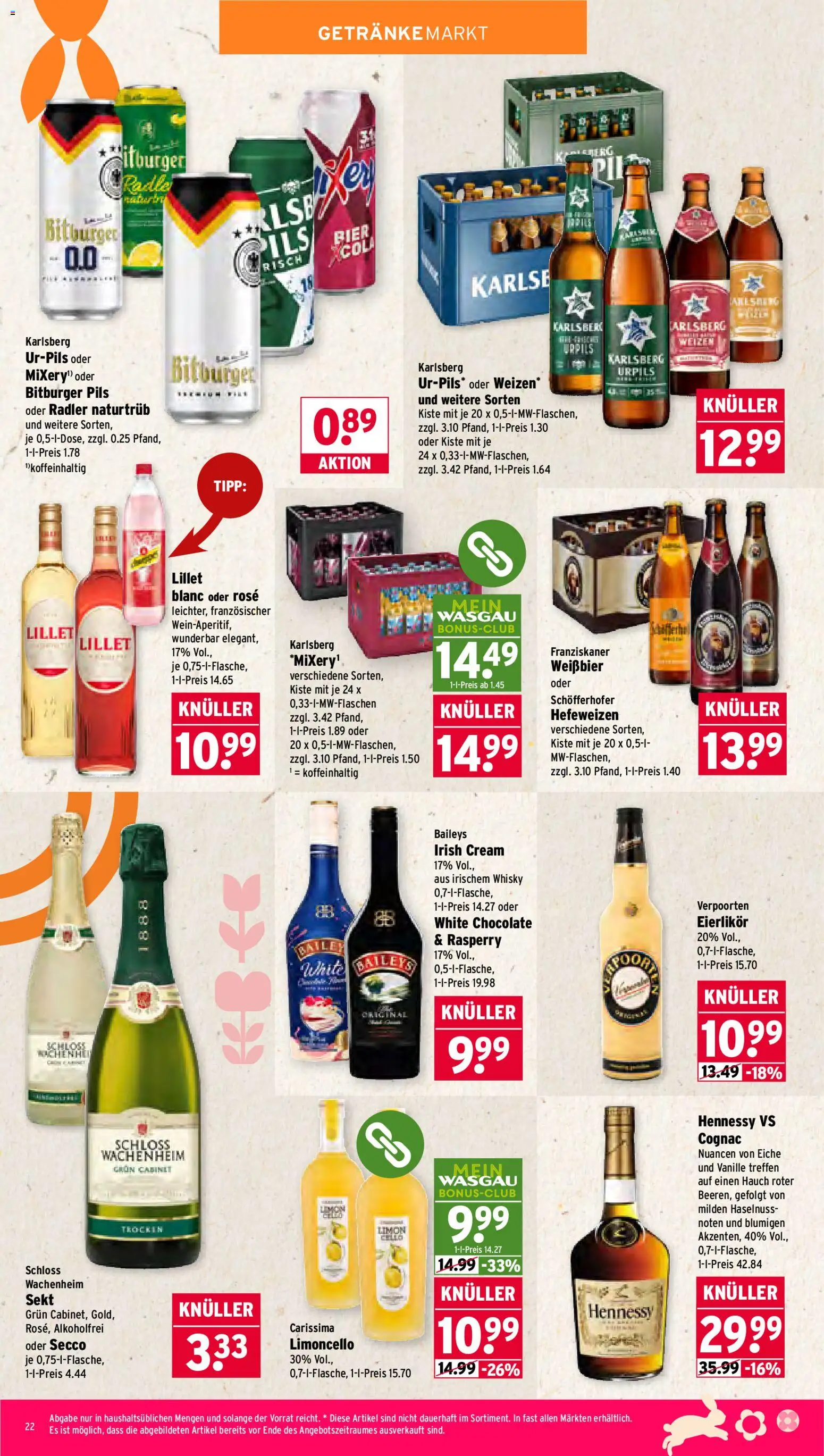 Wasgau Prospekt 	 – gültig ab 30.03.2026 | Seite: 22