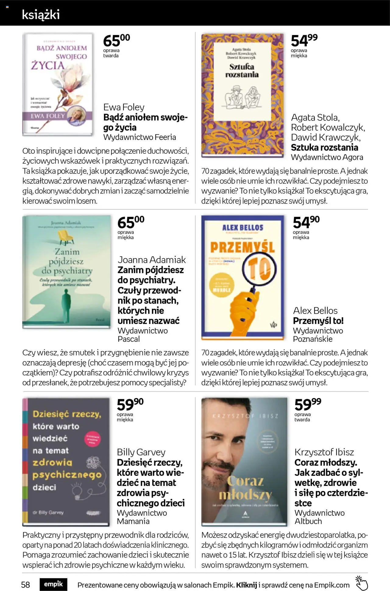 Empik promocje - Tom kultury Książki od 15.10.2025 | Strona: 58 | Produkty: Książki