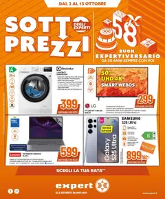 Anteprima del volantino Expert Lissone catalogo valido a partire dal 02.10.2025
