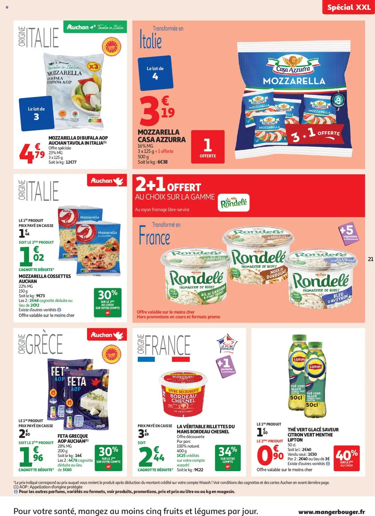  | Page: 21 | Produits: Feta, Ail, Fromage, Noix
