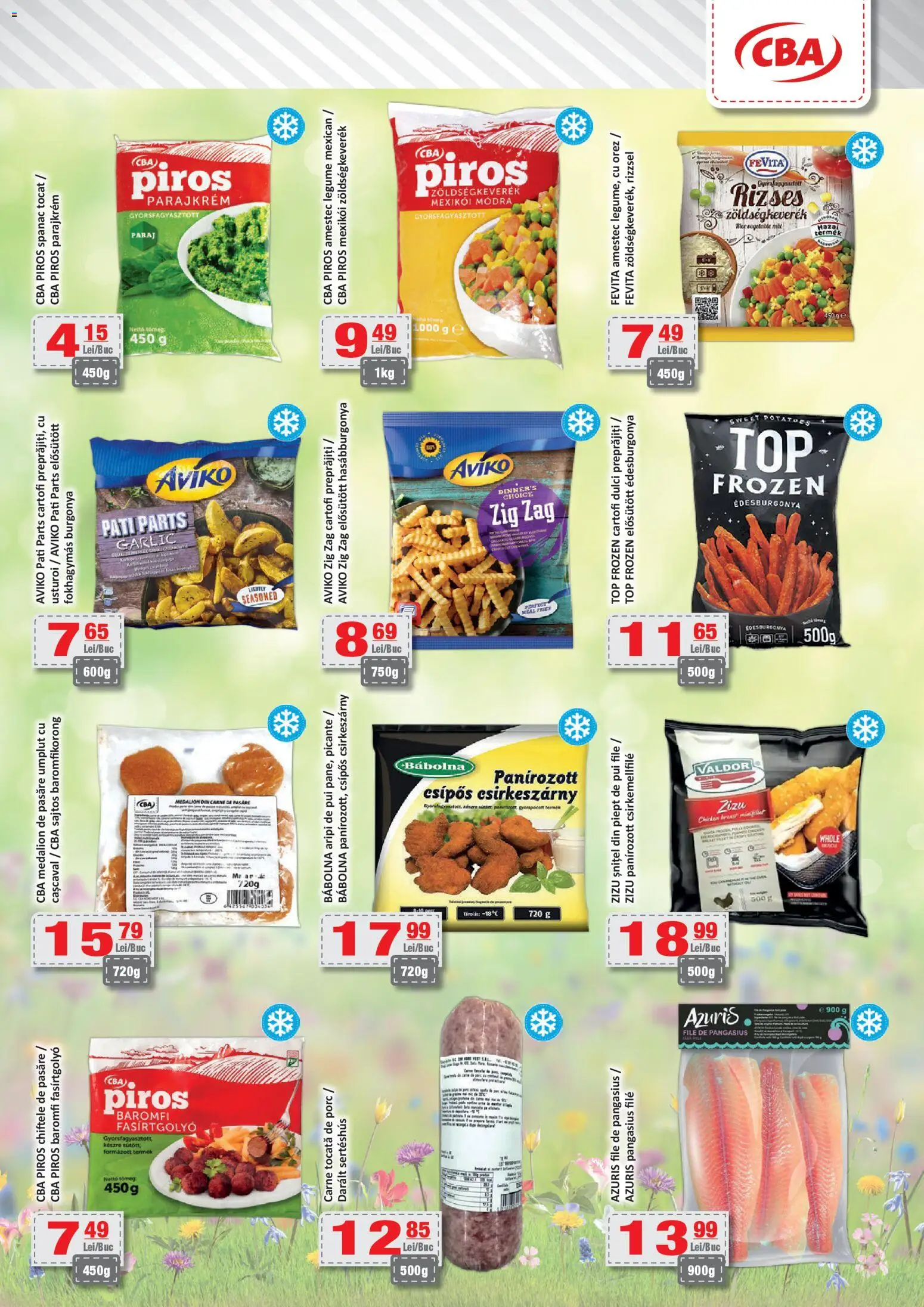 Noul catalog CBA – valabil de la 04.03.2026 | Pagină: 4 | Produse: Top, Cașcaval, Esmer şeker, Legume