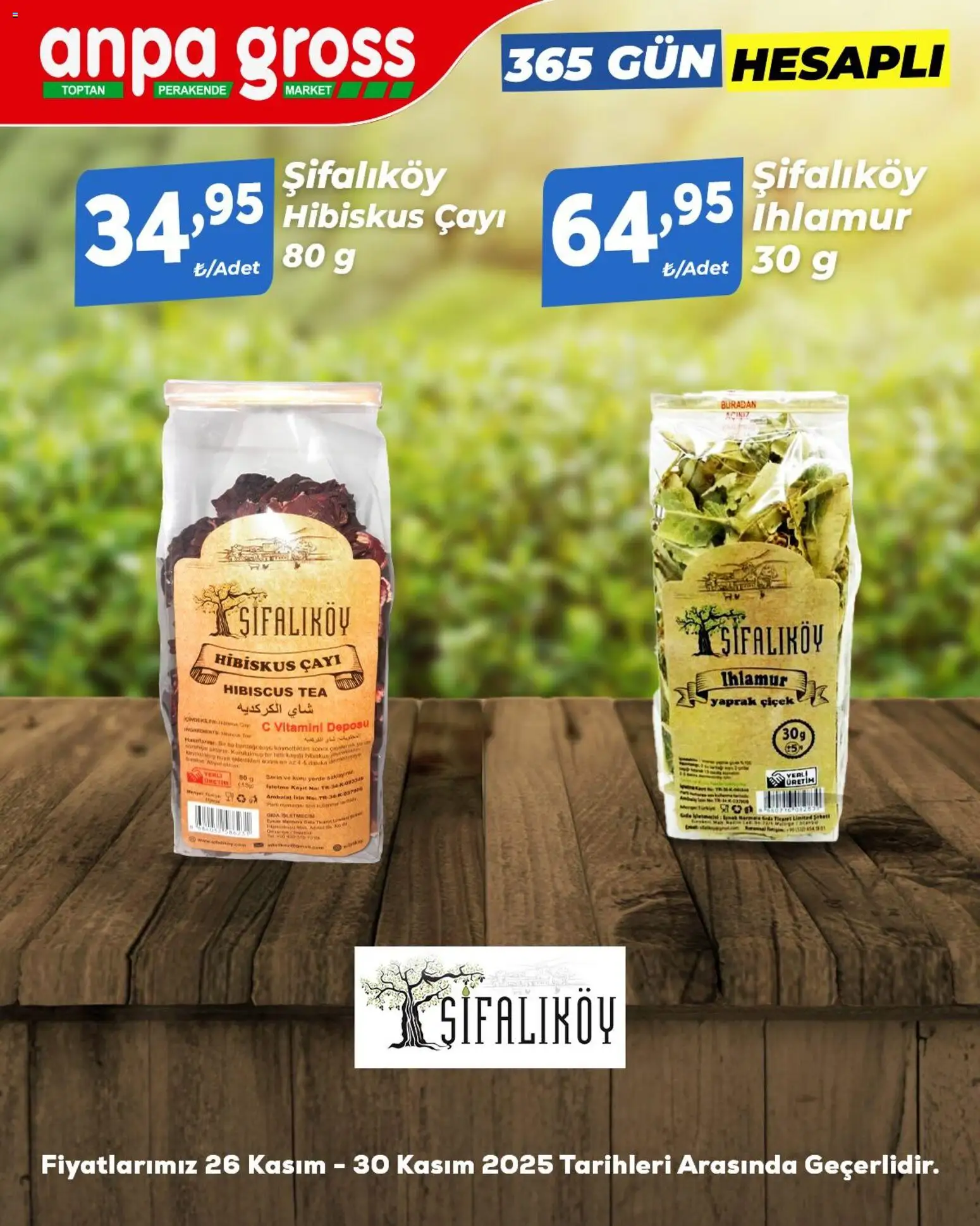 Anpa Gross İndirim - 26.11.2025 tarihinden itibaren geçerlidir | Sayfa: 2 | Ürünler: Ihlamur