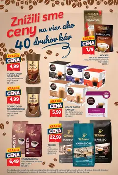 Kraj leták platný od 19.03.2026 | Strana: 14 | Produkty: Dolce Gusto, Káva, Barista