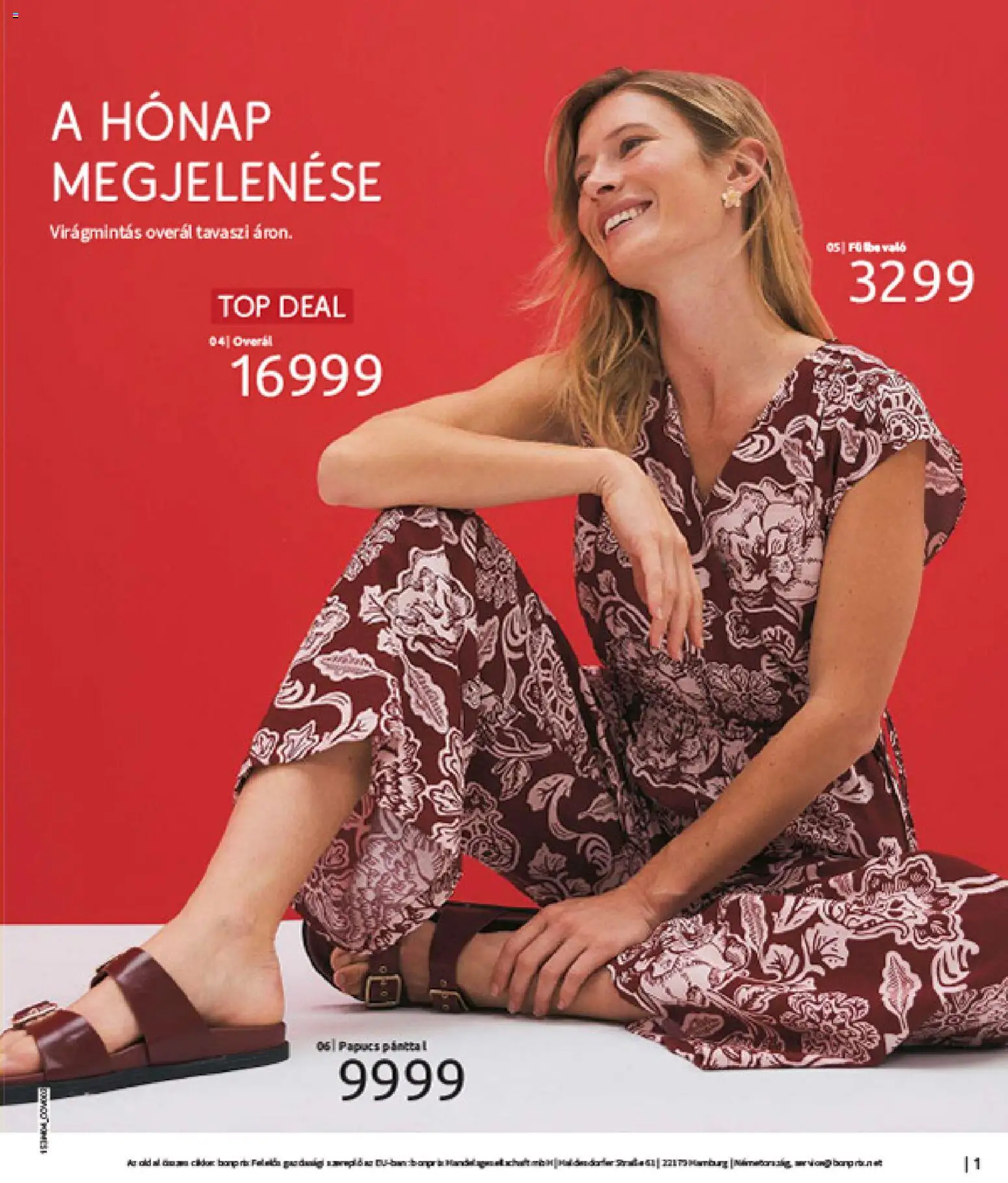 Bonprix akciós ujság - amely érvényes a következő dátumtól: 30.03.2026 | Oldal: 3 | Termékek: Overál