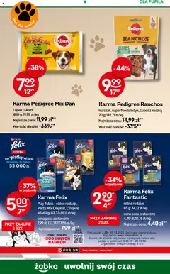 Żabka Gazetka od 10.09.2025 | Strona: 76 | Produkty: Kaczka, Pedigree