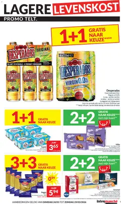 Intermarché folder week 13 - Voorbeeld van een folder van Intermarché, geldig van 24.03.2026 | Pagina: 3 | Producten: Bier, Koekjes, La, Kaart