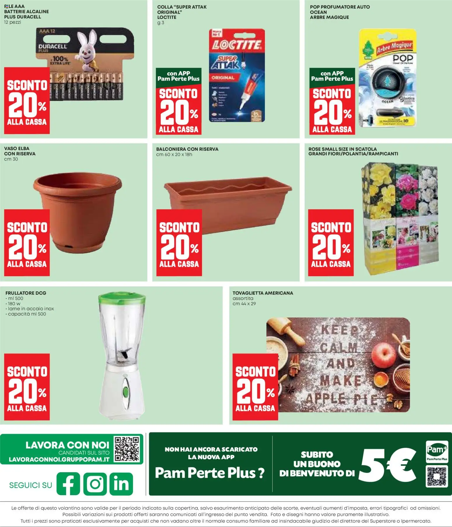 Volantino Panorama del 12.03.2026 | Pagina: 30 | Prodotti: Frullatore, Scatola, Batterie, Vaso