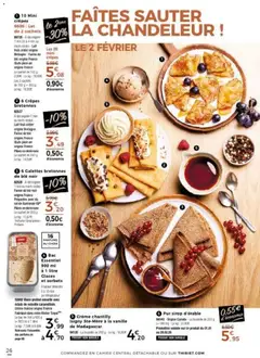 Thiriet - Prévisualisation de Thiriet Catalogue livraison à domicile  valide à partir de 01.01.2026 | Page: 26 | Produits: Farine de ble, Crème chantilly, Farine, Crème