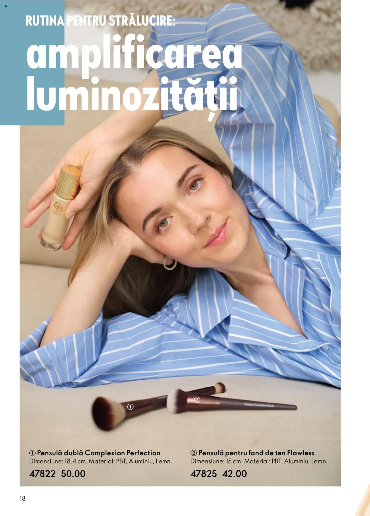 Noul catalog Oriflame – valabil de la 23.12.2025 | Pagină: 18 | Produse: Fond de ten