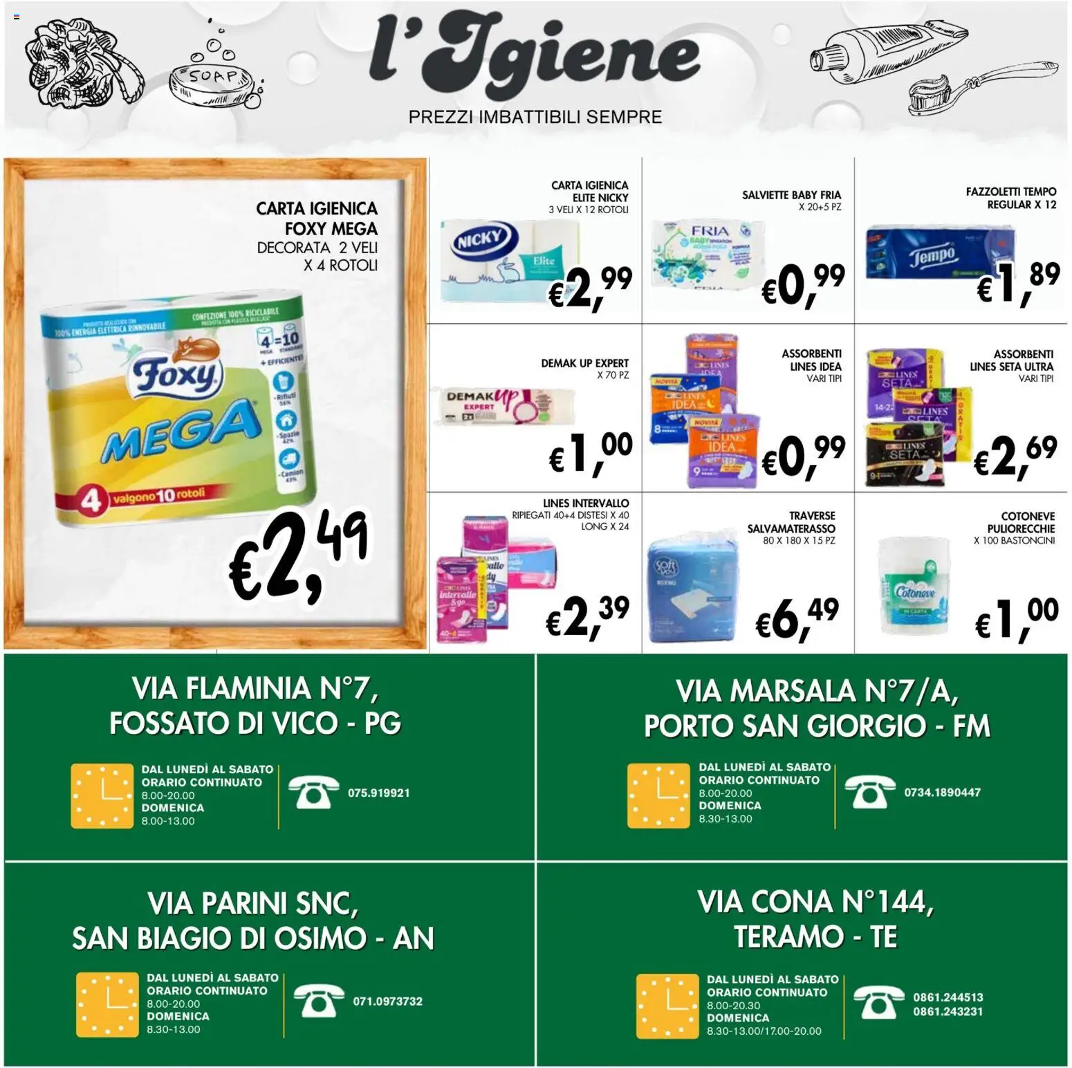 Volantino Coal del 14.11.2025 | Pagina: 28 | Prodotti: Carta igienica, Tè, Fazzoletti