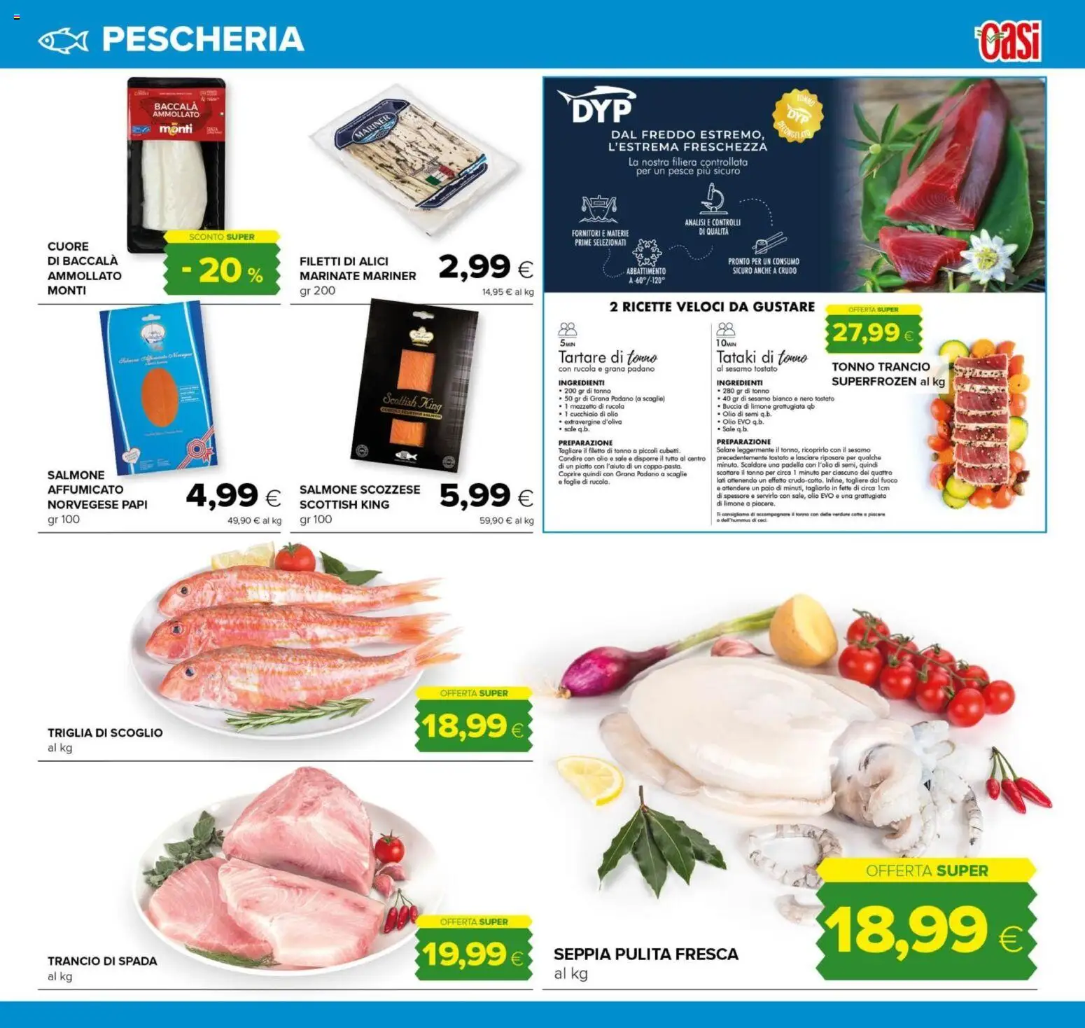 Volantino Oasi del 26.03.2026 | Pagina: 13 | Prodotti: Pesce, Verdure, Tonno, Padella