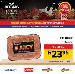Jumbo specials catalogue – valid from 25.09.2025