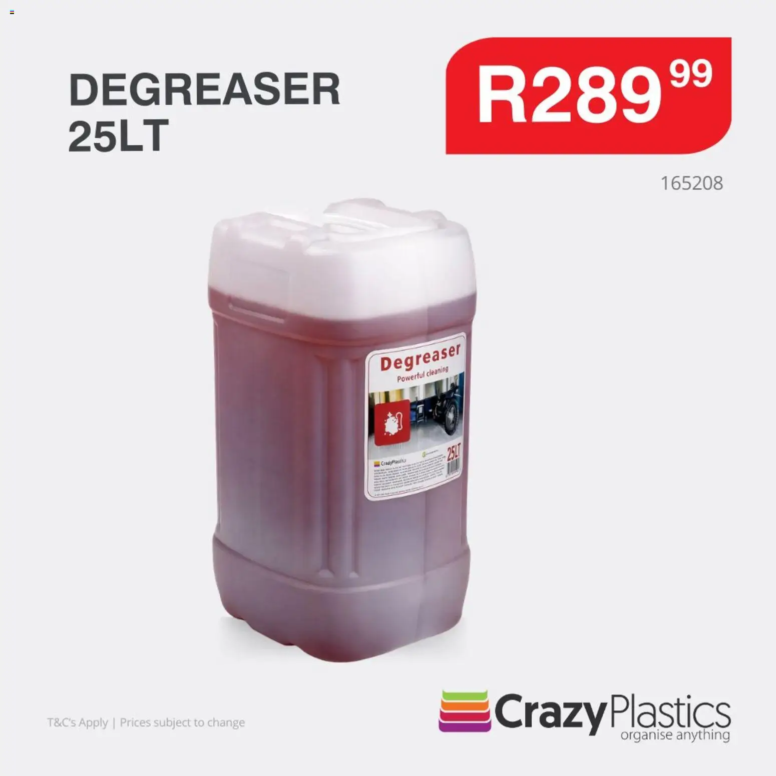 New Crazy Plastics catalogue – valid from 14.03.2026 | Page: 4 | Products: Degreaser