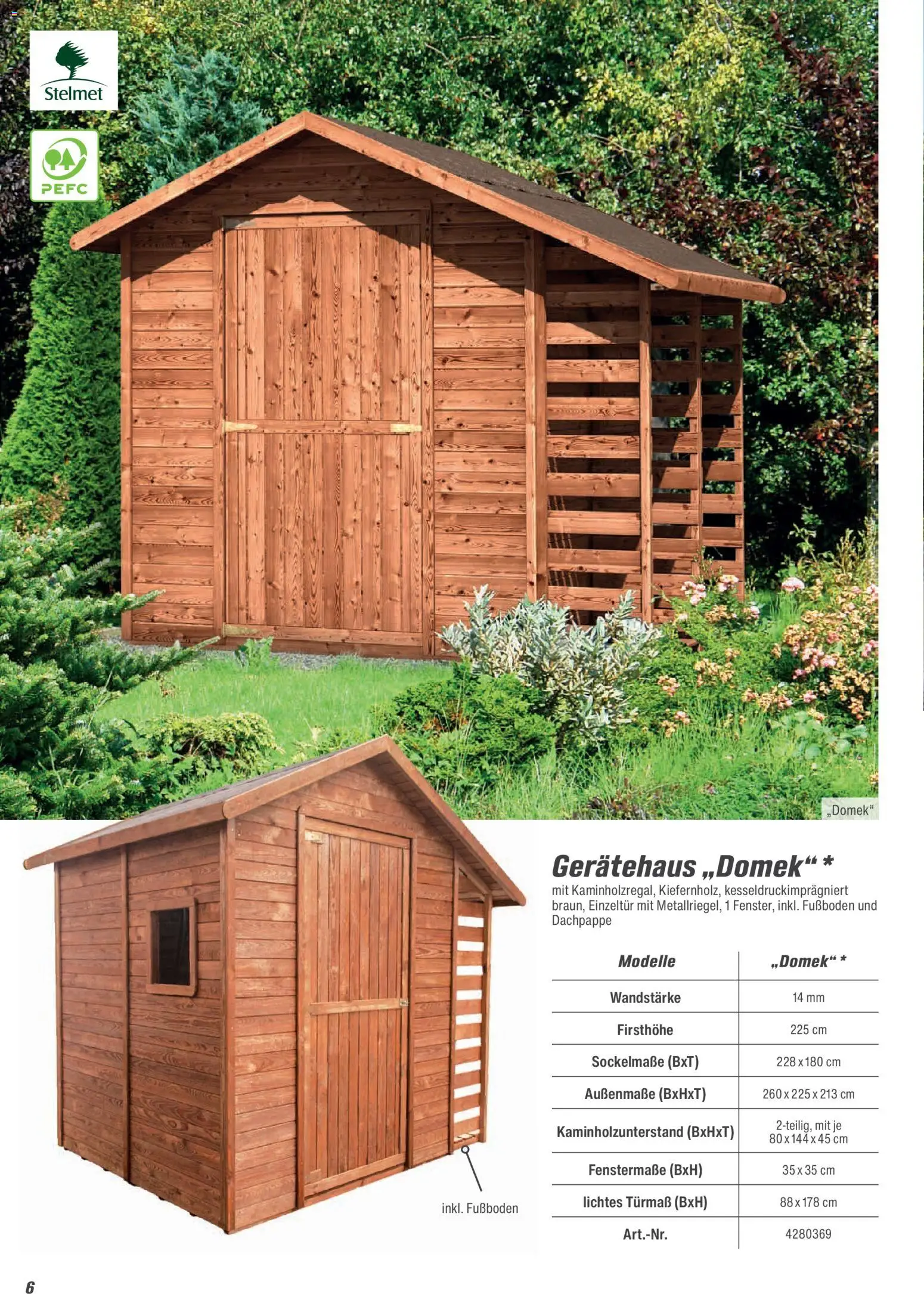 Toom Baumarkt Gartenhäuser & Carports 2026 – gültig ab 20.02.2026 | Seite: 6