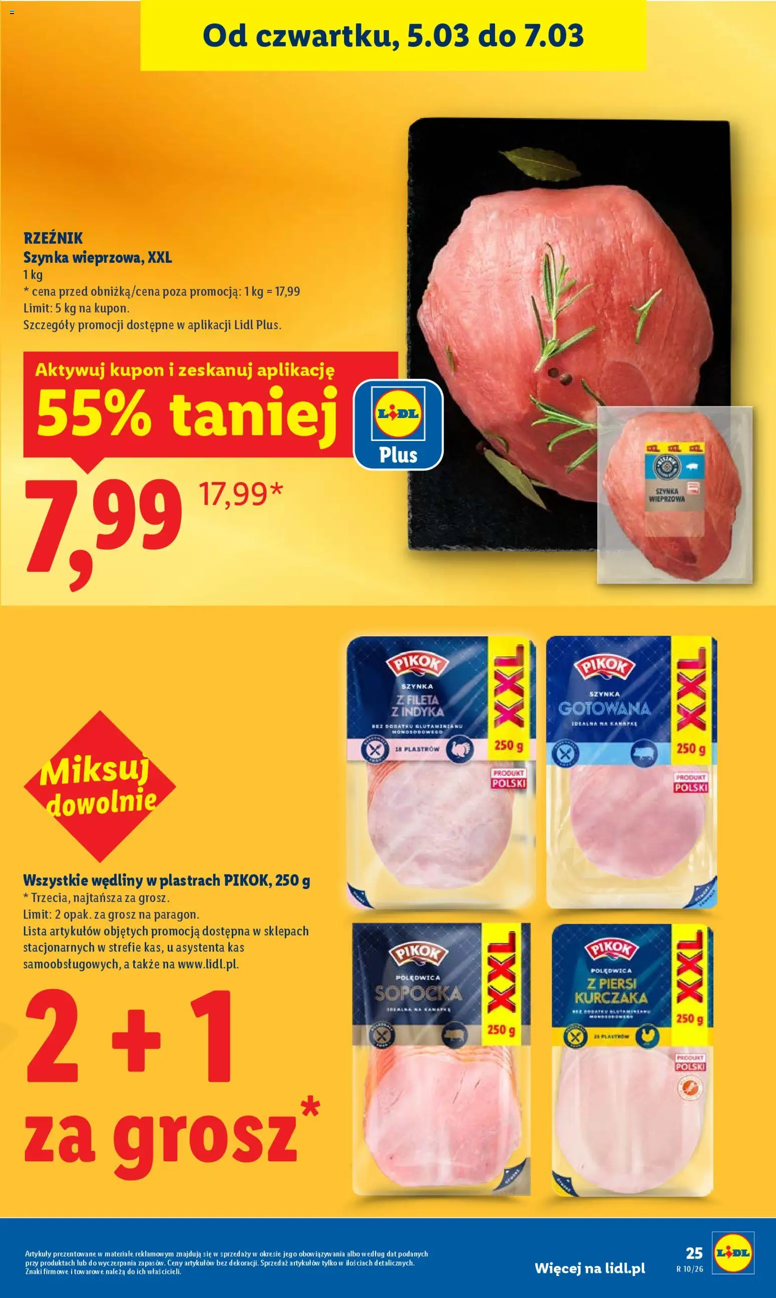 Lidl Polsko leták od 05.03.2026 | Strana: 25 | Produkty: Pikok