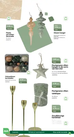 AVA folder - Voorbeeld van een folder van AVA, geldig van 01.11.2025 | Pagina: 3 | Producten: Hanger