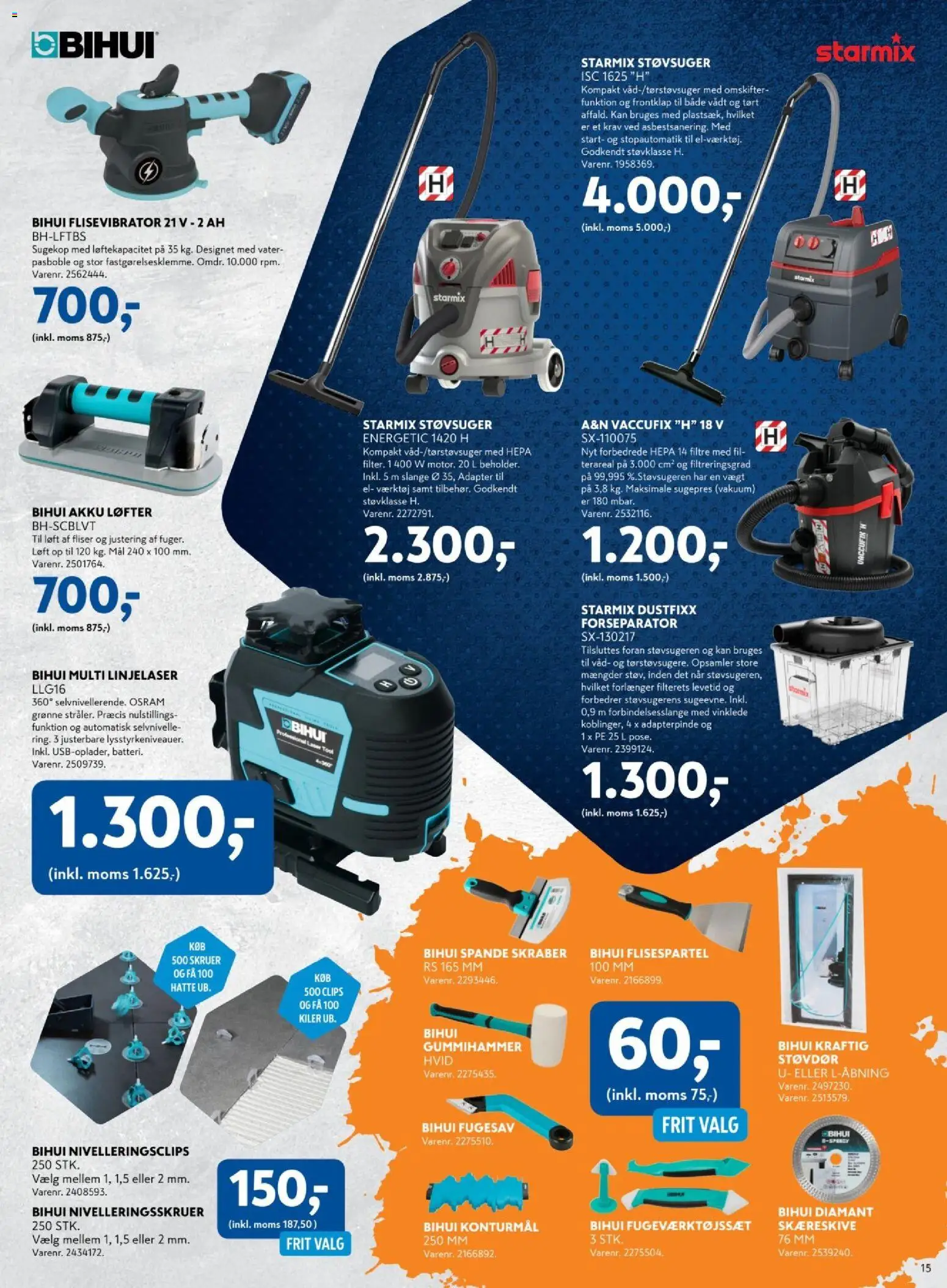 Davidsen tilbudsavis – gyldig fra 10.04.2026 | Side: 15 | Produkter: Støvsuger