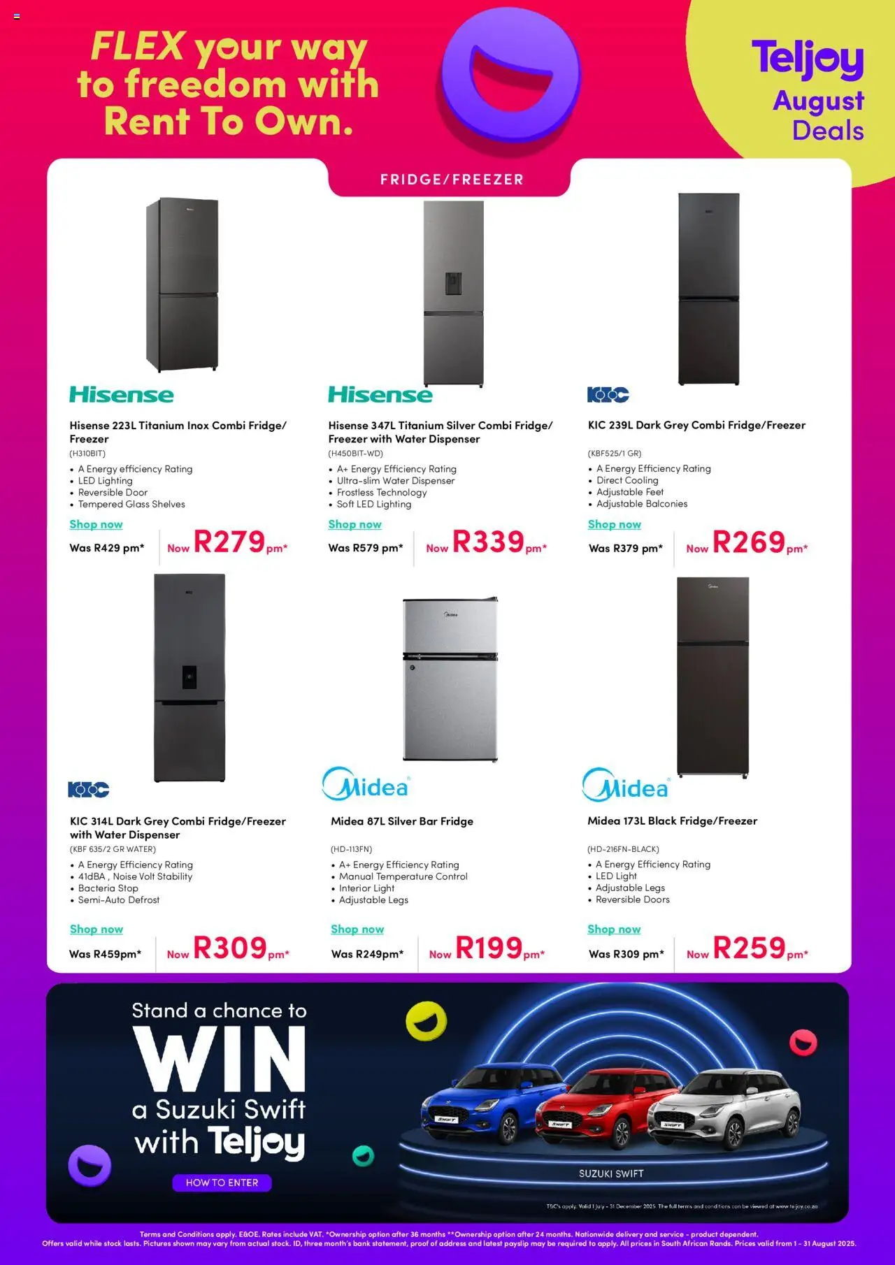 Teljoy Specials │ valid from 01.08.2025 | Page: 7 | Products: Freezer, Light, Stock, Water