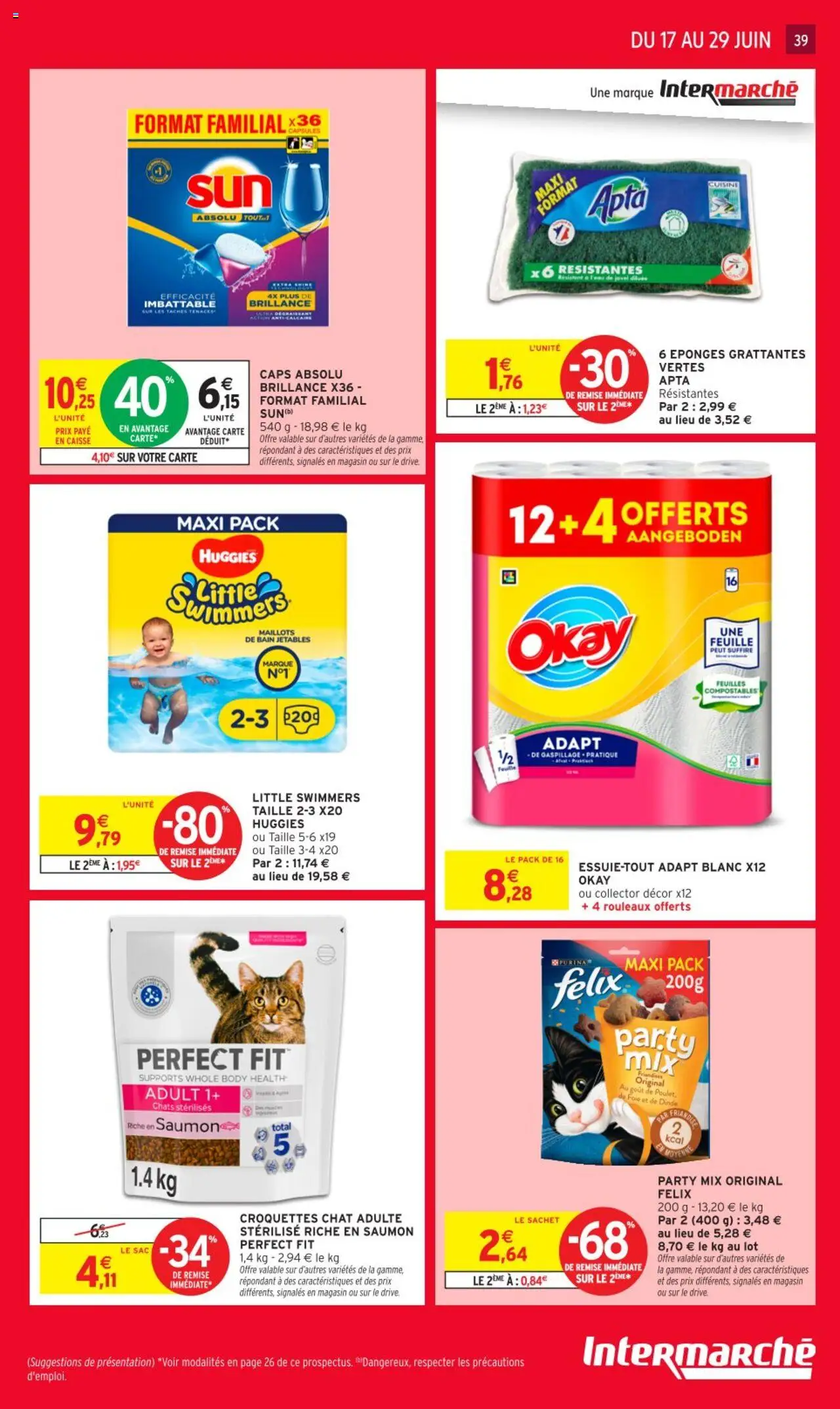  | Page: 39 | Produits: Orangina, Eau minérale, Pêche, Bière