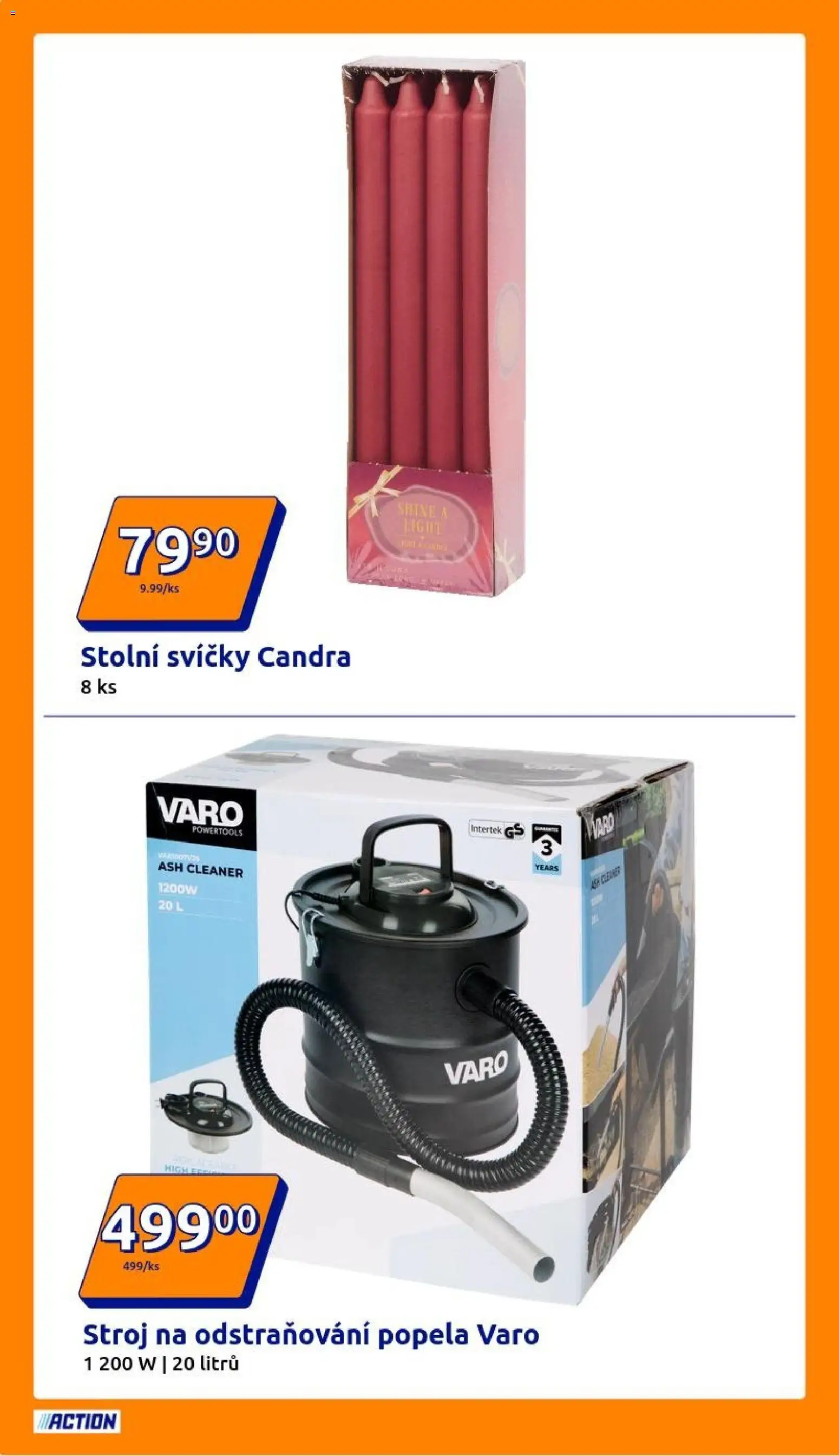 Action leták od 10.12.2025 | Strana: 4 | Produkty: Svíčky