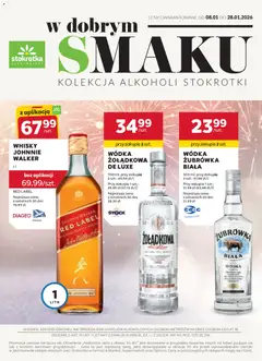 Pogląd oferty "Stokrotka Gazetka - Oferta alkoholowa" - ważna od 08.01.2026