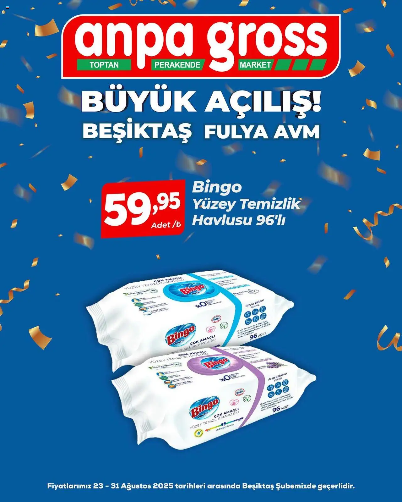 Anpa Gross Büyük Açılış - 23.08.2025 tarihinden itibaren geçerlidir | Sayfa: 69 | Ürünler: Arap sabunu, Sabun