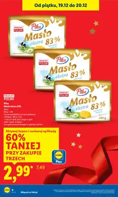 Pogląd oferty "Pilos Masło ekstra 83%, 200 g" - ważna od 18.12.2025 | Strona: 6