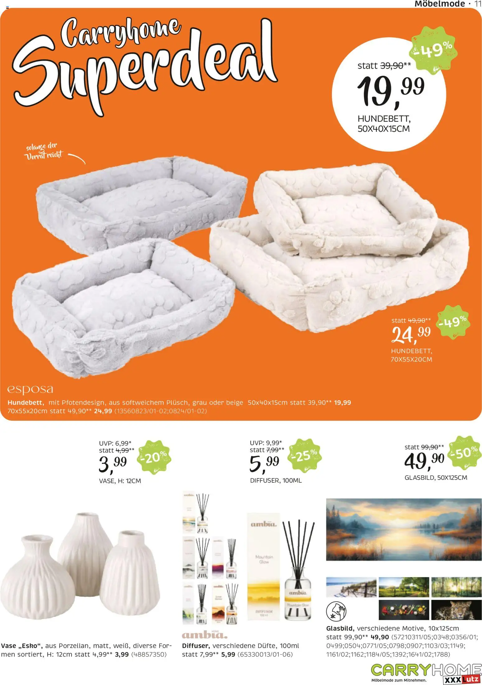 XXXLutz Prospekt aktuell gültig ab 07.04.2026 | Seite: 11 | Produkte: Vase