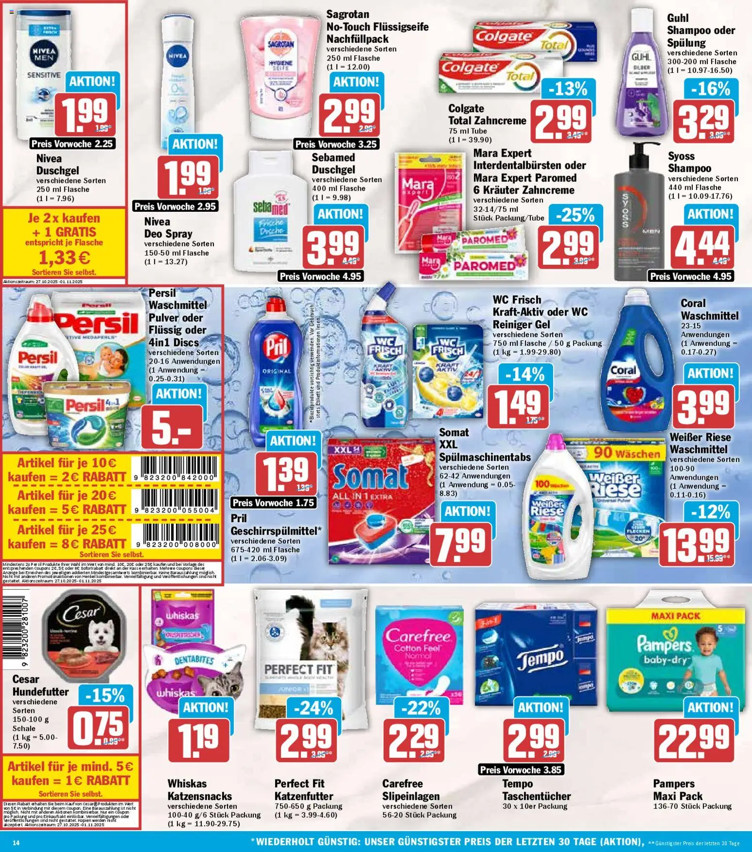 HIT Prospekt 	 – gültig ab 27.10.2025 | Seite: 14