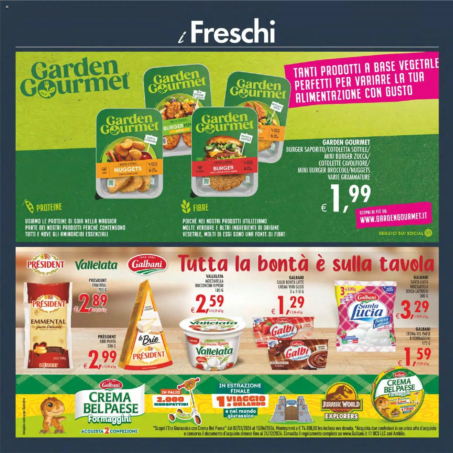 Volantino Decò del 17.04.2026 | Pagina: 9 | Prodotti: Crema, Nuggets, Verdure, Emmental