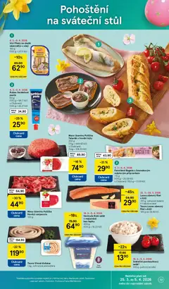 Náhled letáku Losos obecný filet s kůží, Losos obecný filet s kůží, 100 g, vakuově balený od 25.03.2026 | Strana: 19