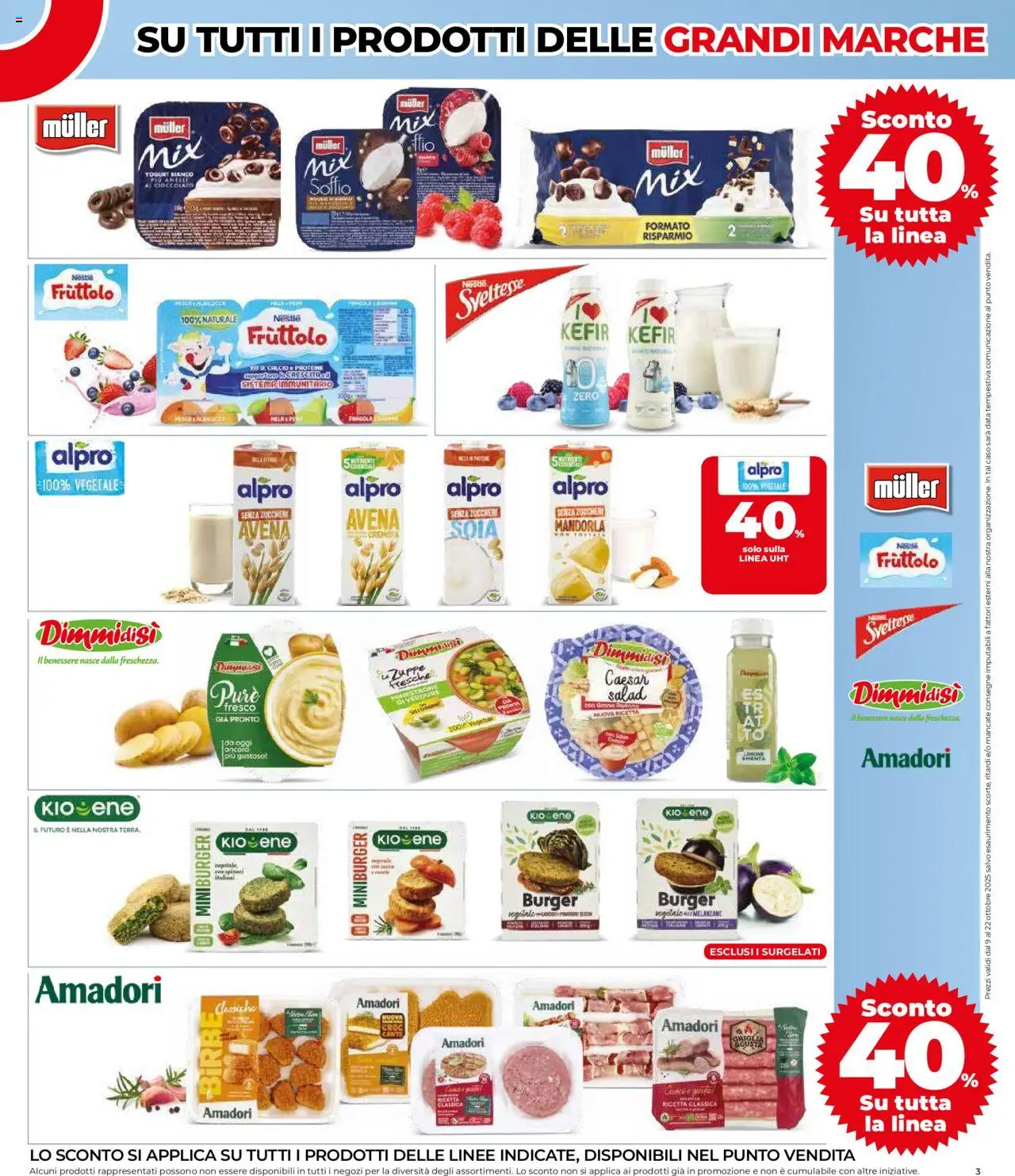 Volantino COOP del 09.10.2025 | Pagina: 3 | Prodotti: Minestrone, Cioccolato, Data, Melanzane