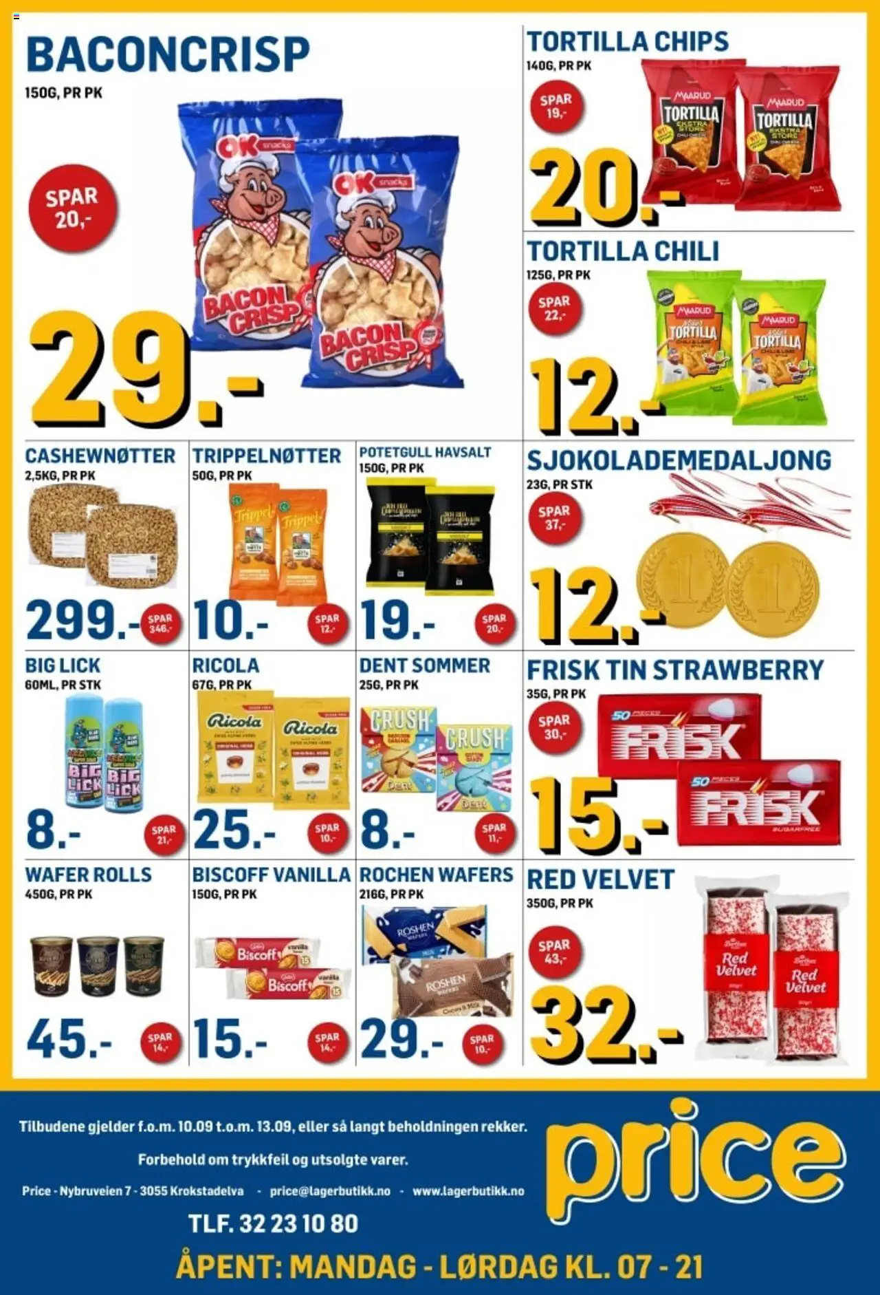  | Side: 3 | Produkter: Bavețică, Desk, Kirsebær, Potetgull