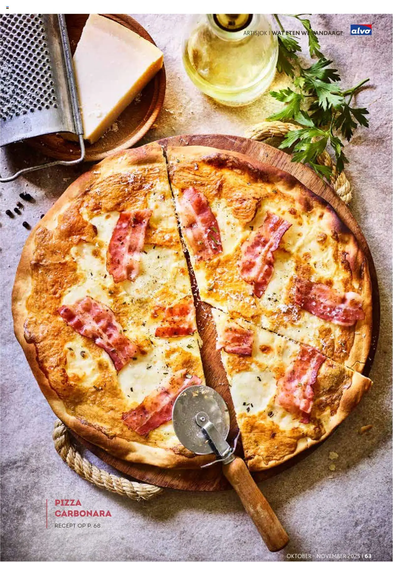 {H1} | Pagina: 63 | Producten: Pizza, Artisjok