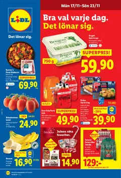 Lidl - erbjudanden - Förhandsvisning av reklamblad från butik Lidl aktuell från 17.11.2025