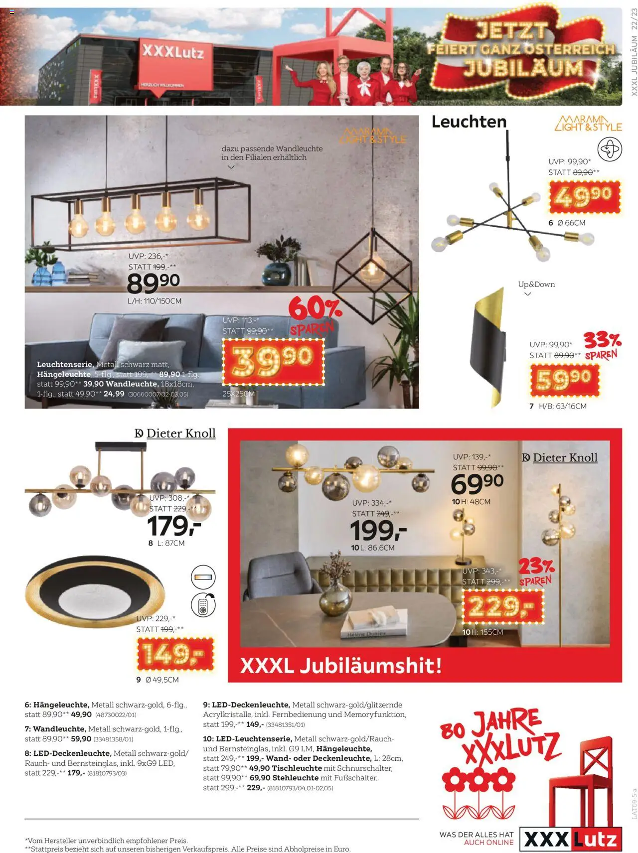 XXXLutz Jubiläum geschenke gültig ab 26.08.2025 | Seite: 23