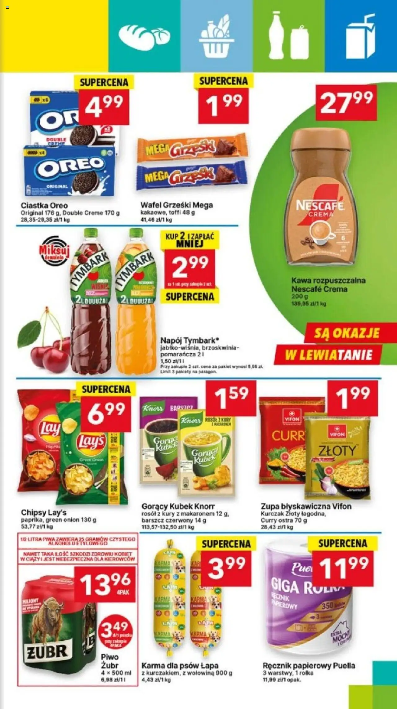 Lewiatan gazetka - Express od 13.08.2025 | Strona: 3 | Produkty: Nescafe, Vifon, Zupa, Karma dla psów